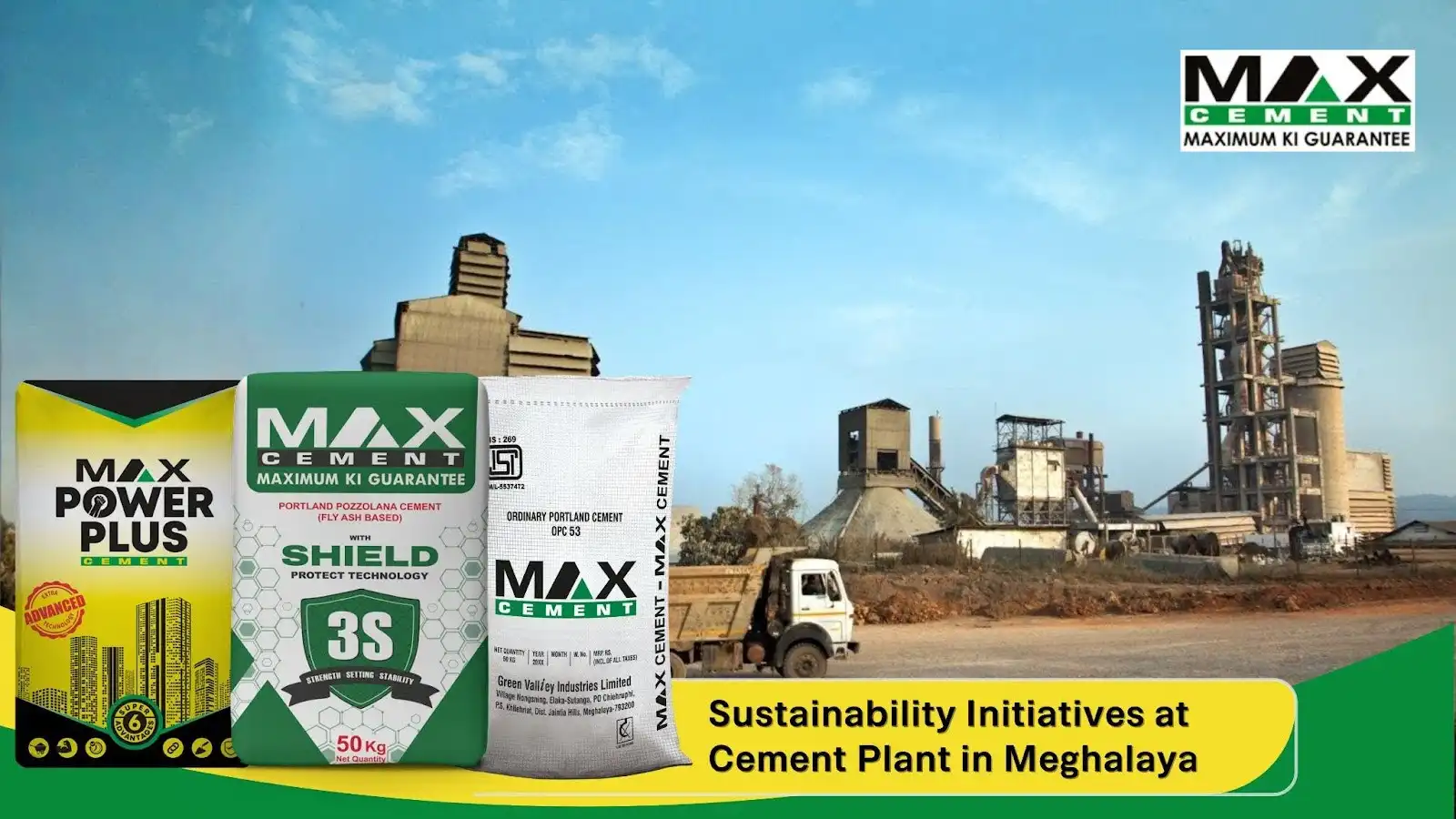 Cement Manufacturing Plant in Meghalaya Driving Sustainability Initiatives